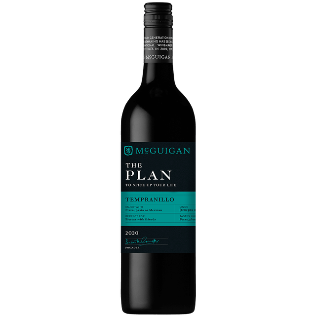 2020 McGuigan The Plan Tempranillo, hi-res image number null